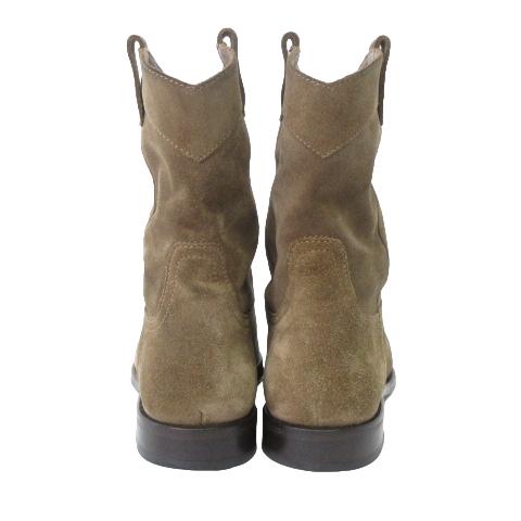 ルメール LEMAIRE 22AW ウエスタンブーツ スウェード スエード レザー 