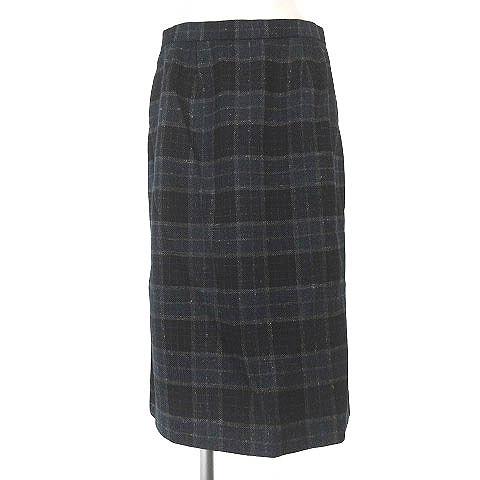 レリアン Leilian スーツ セットアップ チェック ネップ 