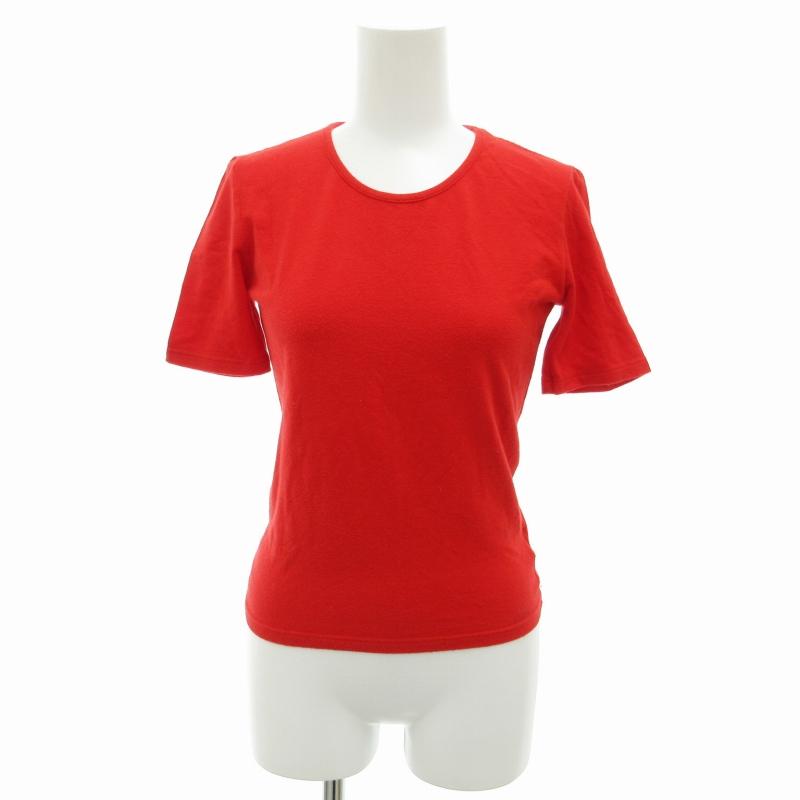 CELINE セリーヌ Tシャツ カットソー 半袖 40 M 赤 レッド /FF 1009 