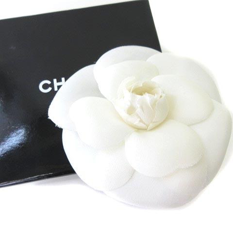 未使用品 シャネル CHANEL タグ付き カメリア コサージュ アクセサリー 