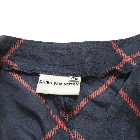 新品タグ付★DRIES VAN NOTEN★シルク100 シャツワンピース 新品タグ付☆DRIES VAN NOTEN☆シルク100 シャツワンピース