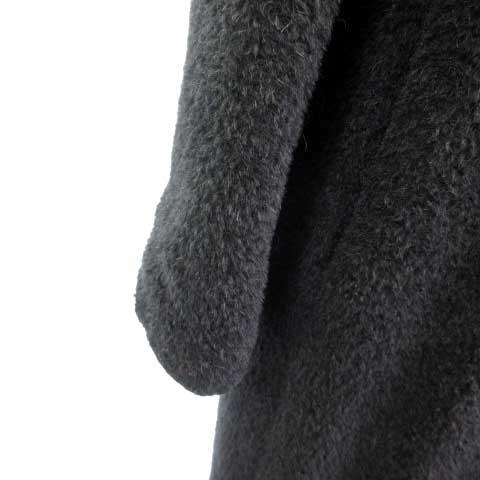 マックスマーラ MAX MARA 白タグ アルパカ ウール ロングコート 