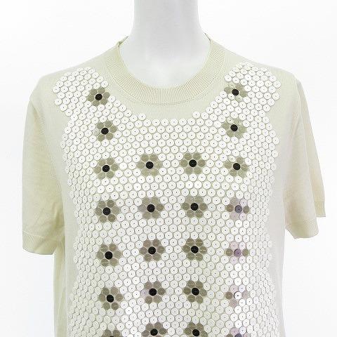 LOUIS VUITTON ルイヴィトン ニット セーター カットソー スパンコール  
