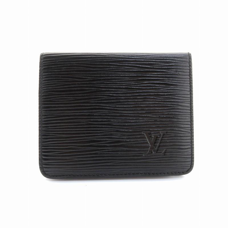 ルイヴィトン LOUIS VUITTON エピ カードケース 名刺入れ ロゴ型押し 