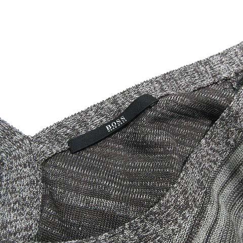 ヒューゴボス HUGO BOSS ニット セーター 長袖 マルチボーダー