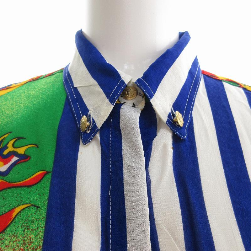 ヴェルサーチジーンズ VERSACE JEANS COUTURE シャツ ブラウス 長袖 