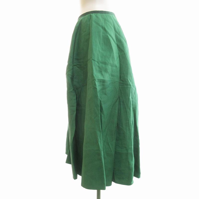 ドゥロワー Drawer インバーテッドスカート フレア プリーツ