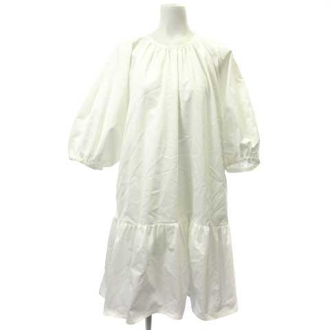 未使用品 クラネ CLANE タグ付き 22SS PUFF MINI ONE PIECE ワンピース  