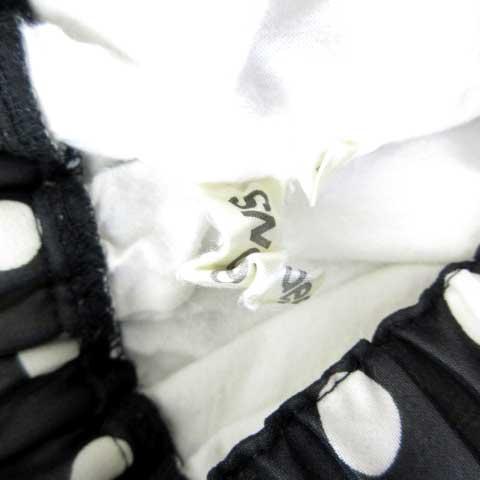 コムデギャルソン COMME des GARCONS スカート ひざ丈 ドット柄 