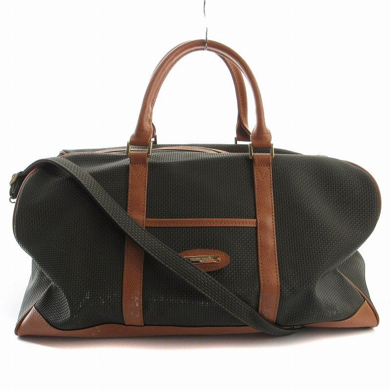 ピエールカルダン Pierre Cardin ボストンバッグ ショルダー レザー 