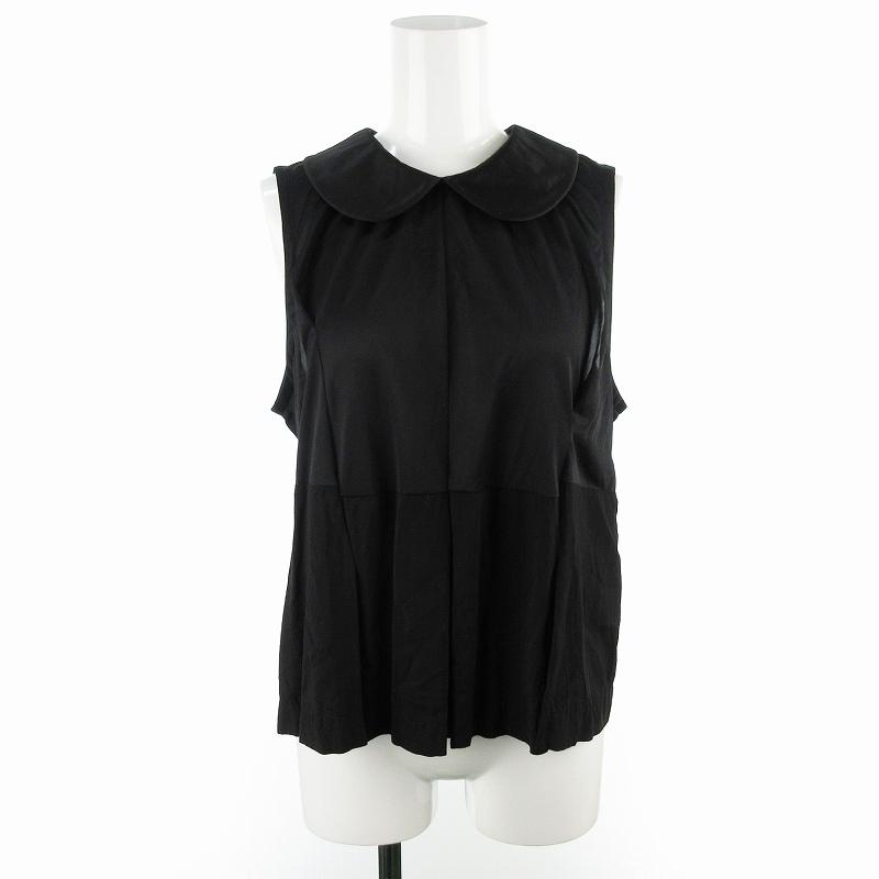 ローブドシャンブル コムデギャルソン レース フリル ノースリーブ  