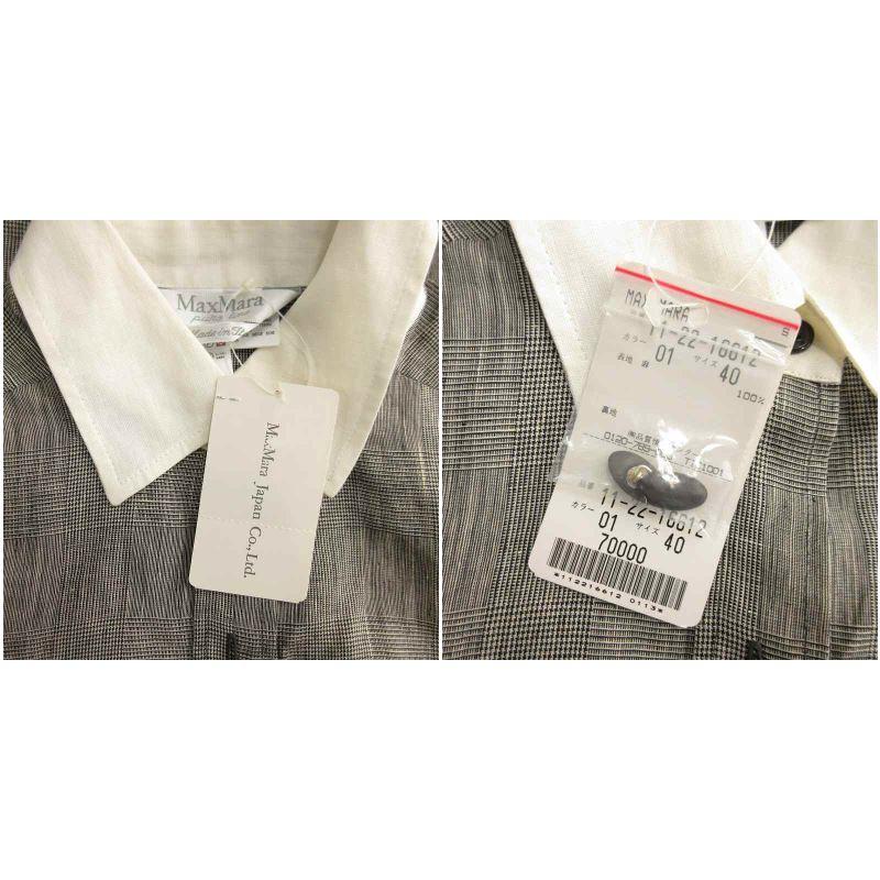 MaxMara　近年モデル　コットンドレス　シャツワンピース　白タグ　38 MAXMARA WEEKEND LINE（マックスマーラウィークエンドライン