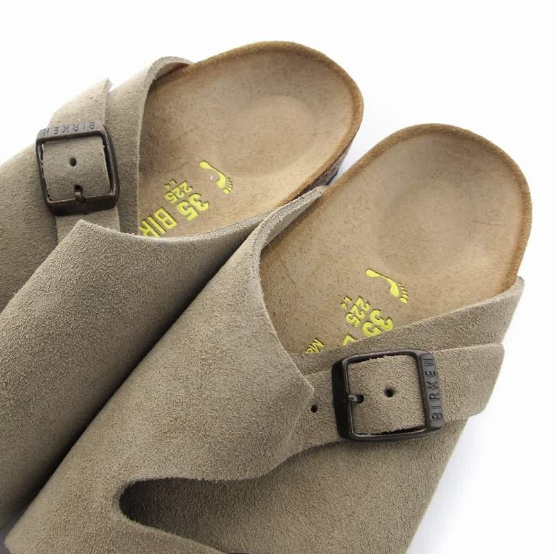 ビルケンシュトック BIRKENSTOCK チューリッヒ サンダル ロゴ スエード 