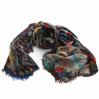 ファリエロサルティ Faliero Sarti ストール スカーフ マフラー 大判  