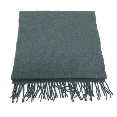 HERMES（エルメス） マフラー カシミヤ100 エンブロイダリー フリンジ