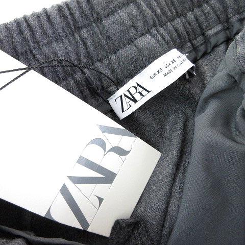ZARA（ザラ） 未使用品 タグ付き パンツ スラックス ワイド センター