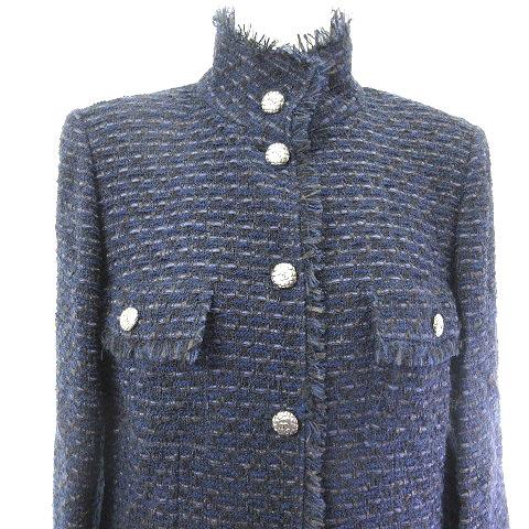 CHANEL シャネル ツイード セットアップ スカート スーツ フリンジ  