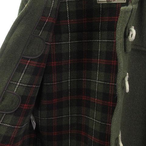 グローバーオール Gloverall 美品 ダッフルコート 英国製 裏地チェック