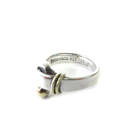 ティファニー TIFFANY & CO. ラブノット リング 925 750 K18 ティファニー TIFFANY & CO. ラブノット リング 925 750 K18
