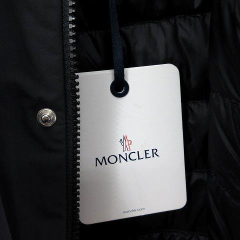 MONCLER モンクレール 美品 23SS DETIAN ラムレザー ダウン ボンバー
