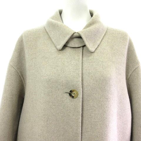 23区 MANTECOPureリバー ロングコート ベージュ系 38 24AW