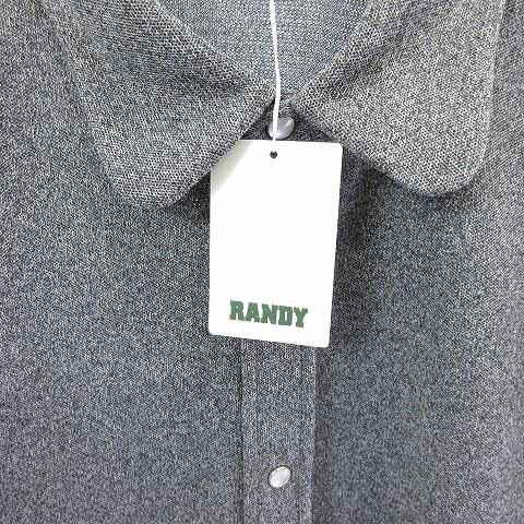 ランディ RANDY SS25-RSH01 SNOW FLAKE シャツ ドットボタン