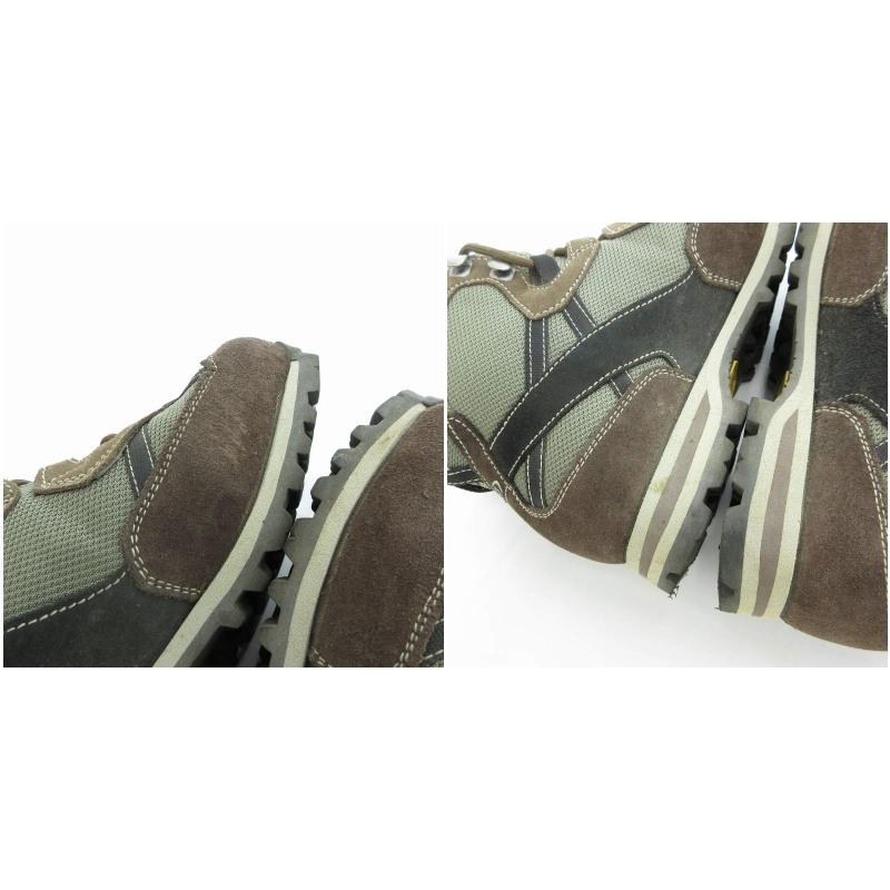 アク AKU 登山靴 トレッキングシューズ ビブラムソール UK4 緑系 /UO