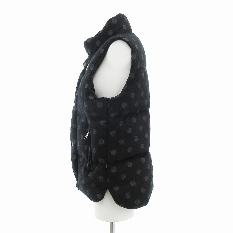 PEARLY GATES パーリーゲイツ　ドット柄 ベスト サイズ1 パーリーゲイツ PEARLY GATES ゴルフウェア ダウンベスト ジャケット