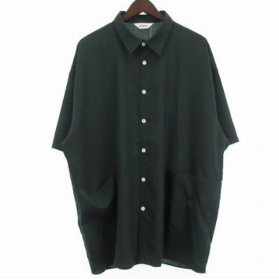 未使用品 ディガウェル DIGAWEL タグ付き Side pocket S/S shirt  