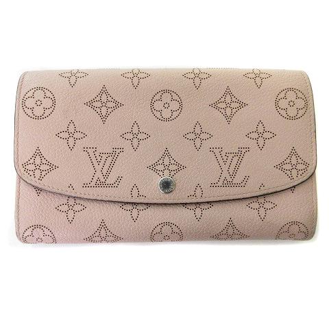 LOUIS VUITTON ルイヴィトン M60145 マヒナ ポルトフォイユ イリス 長  