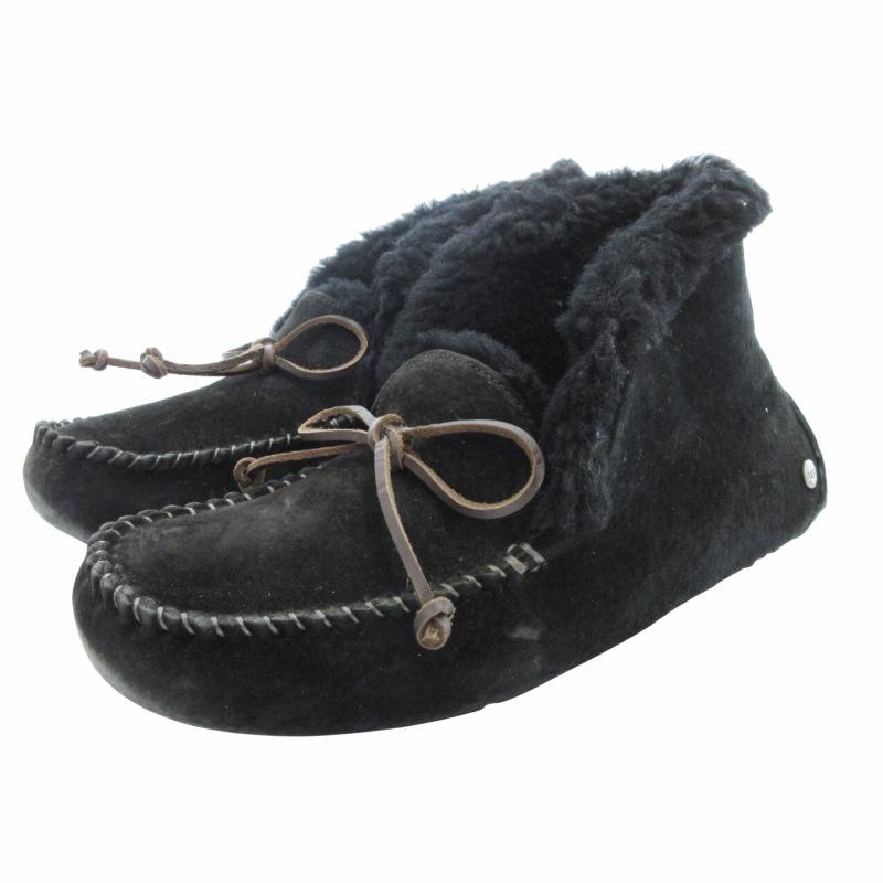 UGG モカシン ムートンシューズ 靴 1004806 黒　BLACK 楽天市場】UGG モカシン 通販/正規品 おすすめ アグー 定番 アグ