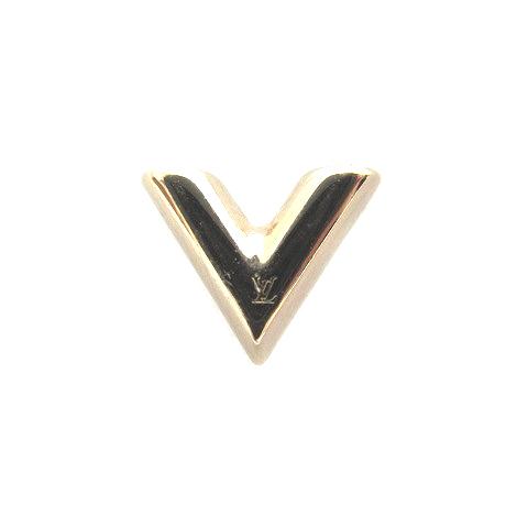 ルイヴィトン LVロゴ ピアス（片耳） LOUIS VUITTON ルイヴィトン M02393 ピアス・エッセンシャルV