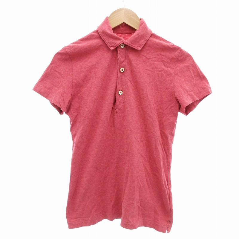 45R 半袖ポロシャツ ピンク フォーティーファイブアールピーエム 45R 45rpm ポロシャツ
