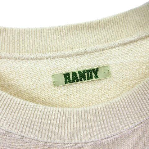 ランディ RANDY WATCH PULLOVER スウェット プルオーバー スリット 