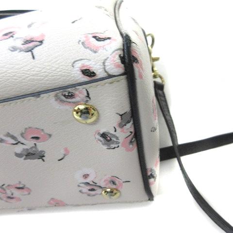 【極美品】COACH　2way ショルダーバッグ　ハンドバッグ　PVC 花柄 極美品】COACH 2way ショルダーバッグ ハンドバッグ PVC 花柄