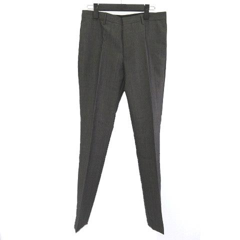 【中古】ディオールオム Dior HOMME スーツ セットアップ 2B シングル グレー 44 メンズ ディオールオム Dior HOMME スーツ セットアップ 2B シングル グレー