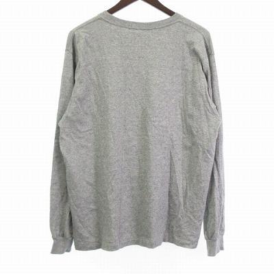 AURALEE 長袖カットソー AURALEE 「AURALEE」 ボーダー柄長袖カットソー 1 ネイビー