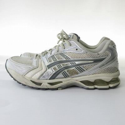 【美品】asicsゲルカヤノ14　メッシュシューズ ASICS アシックス asics GEL-KAYANO 14 ゲルカヤノ スニーカー