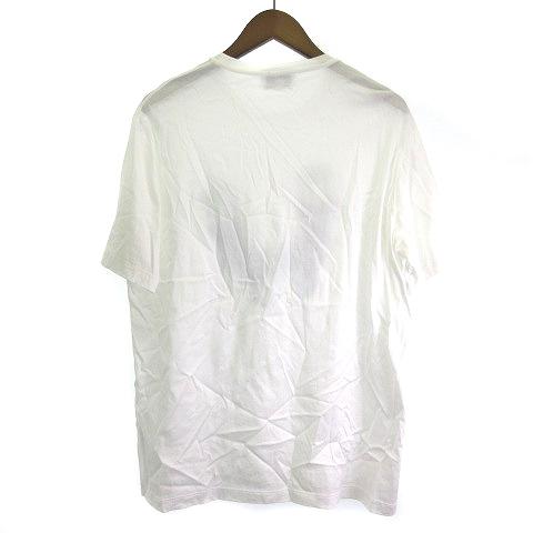 HERMES エルメス Tシャツ カットソー 半袖 白 ホワイト L メンズ