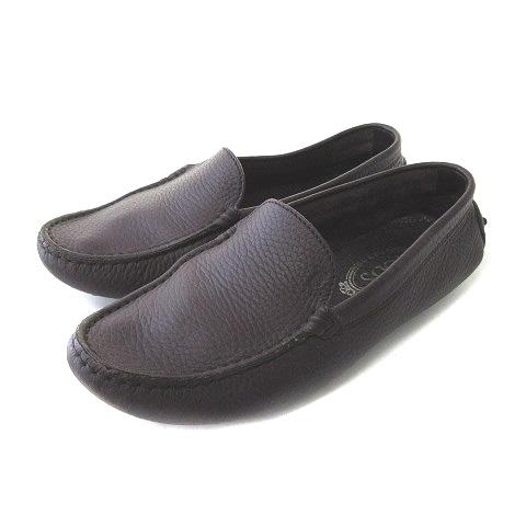 トッズ TOD'S ドライビングシューズ レザー スリッポンシューズ