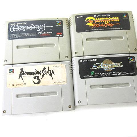 Nintendo 任天堂 スーパーファミコン ソフト カセット 7本