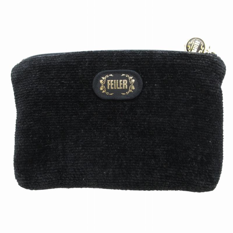 フェイラー FEILER ミニポーチ まとめ2点セット シュニール織 花