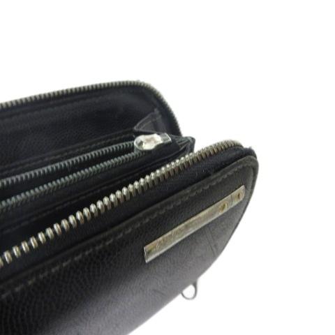 Cartier（カルティエ） 長財布 ウォレット レザー ラウンドジップ
