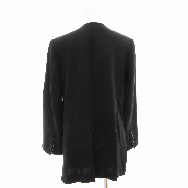 エンフォルド ENFOLD 20SS ノーカラージャケット 背抜き シングル 36 S