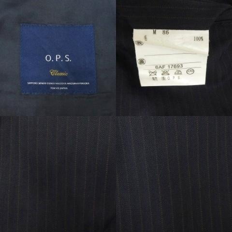 O.P.S スーツ セットアップ ジャケット シングル 背抜き 2B パンツ