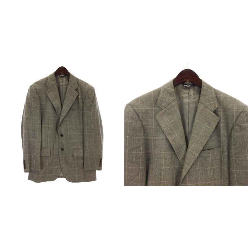 美品 XL以上 ラルフローレン スーツ セットアップ 段返り 日本製 濃灰 美品 XL以上 ラルフローレン スーツ セットアップ 段返り 日本製 濃灰