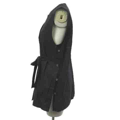 トゥモローランド TOMORROWLAND コットンギャバジン ベルテッドジレ