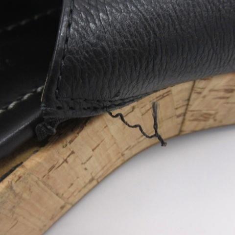 ファビオルスコーニ FABIO RUSCONI コルク サンダル レザー イタリア製