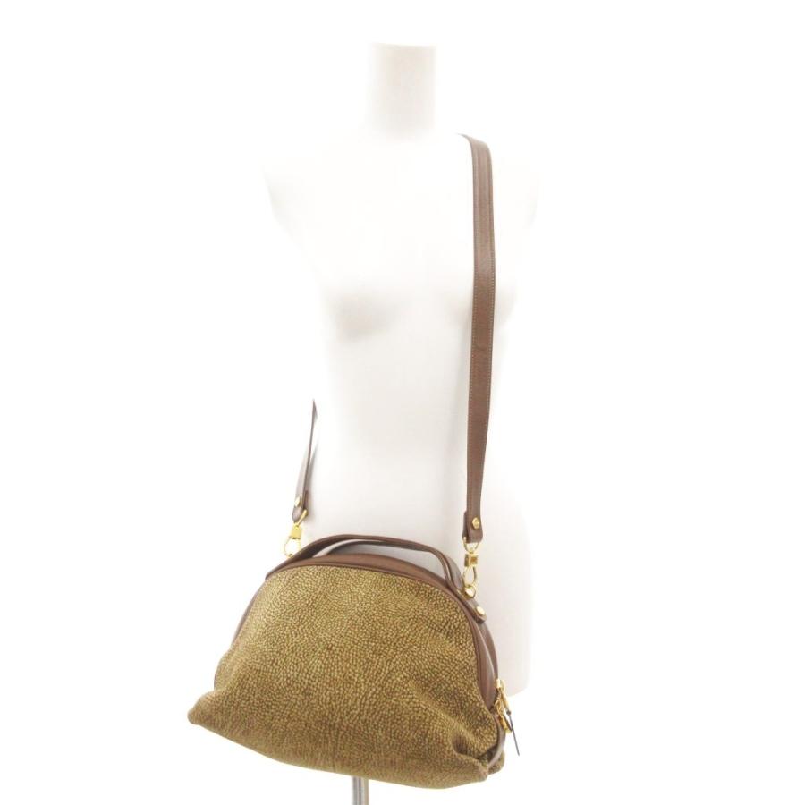 ボルボネーゼ BORBONESE ハンドバッグ ショルダーバッグ 2WAY 斜め掛け