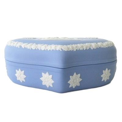 ウェッジウッド WEDGWOOD 新品同様 ジャスパー ハートボックス 小物